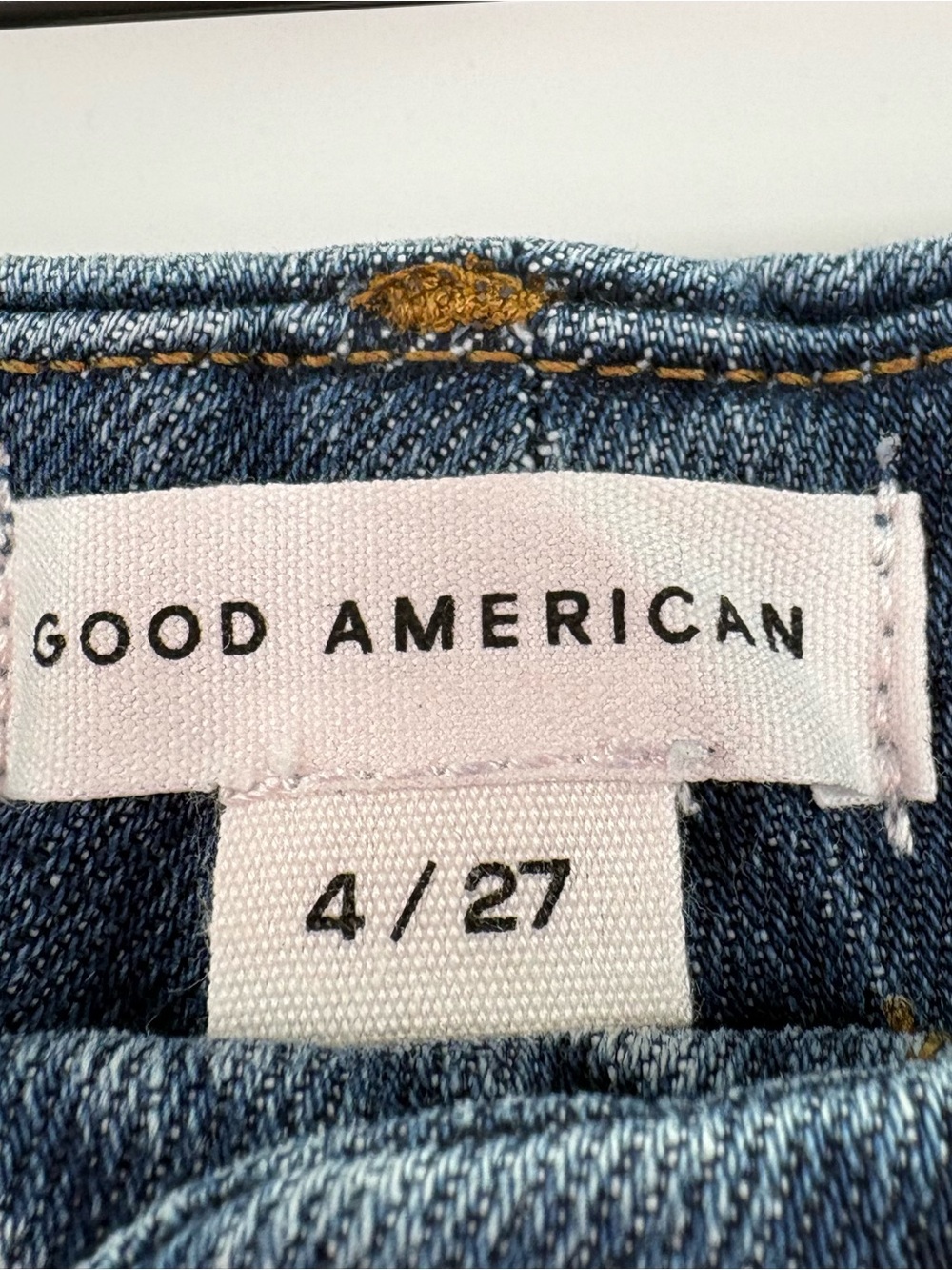 Good American Good Skate High Rise Wide Leg Jeans 34” Inseam Size 4/27, NWT - Picture 11 of 16